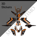 KTM 390 Duke Decals Kit 2024 丨 Tank Pad and Full Body Stickers