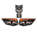 Triumph Street Triple 765 Rubber Anti-Slip Tank Pad Kit 2020-2022 丨 Center Pad and Side Grips