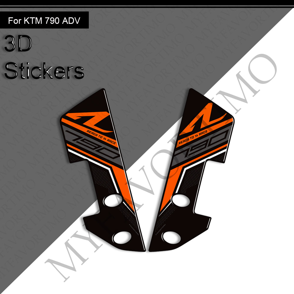 KTM 790 Adventure R Decals Kit 2019-2025 | Tank & Handguard Stickers