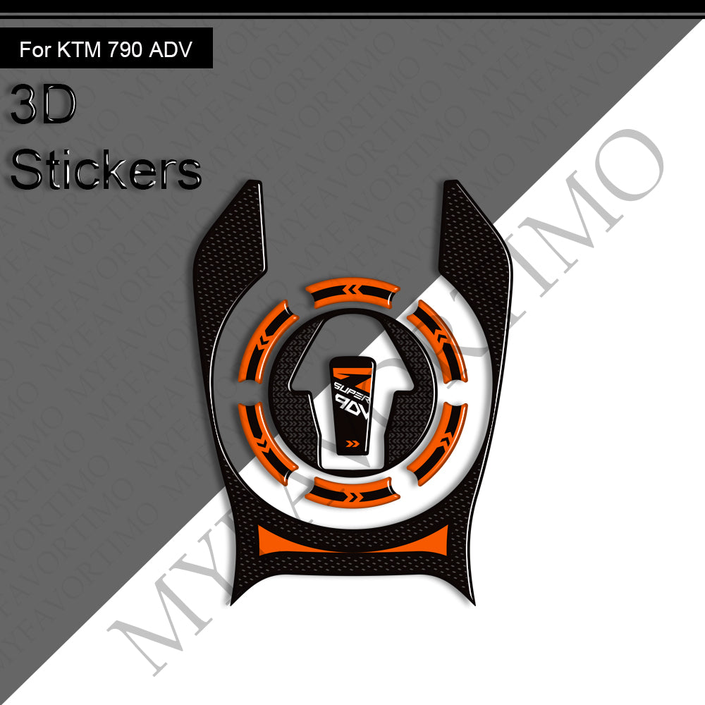 KTM 790 Adventure R Decals Kit 2019-2025 | Tank & Handguard Stickers