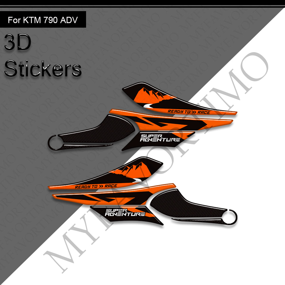 KTM 790 Adventure R Decals Kit 2019-2025 | Tank & Handguard Stickers