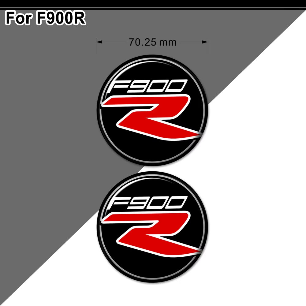 BMW F900R 3D Epoxy Tank & Body Decals Kit 2019-2022 丨 Center and Side Stickers