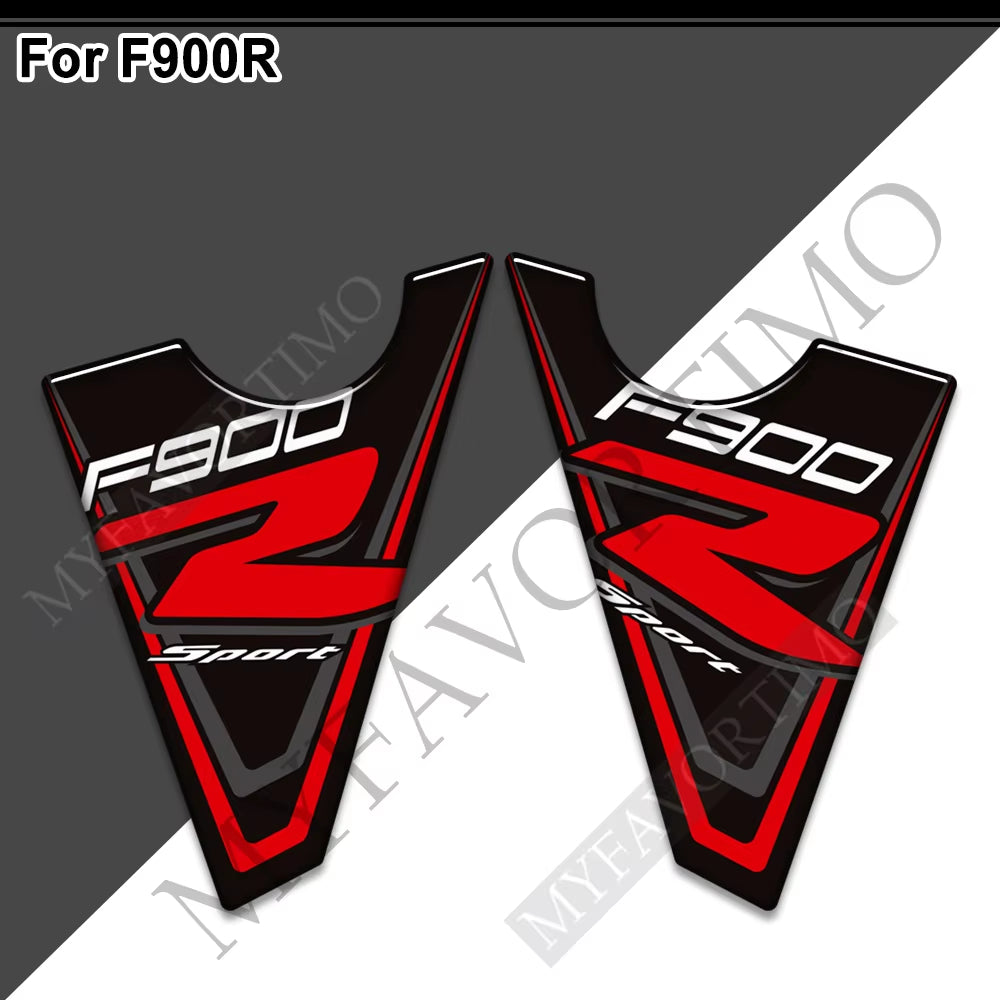 BMW F900R 3D Epoxy Tank & Body Decals Kit 2019-2022 丨 Center and Side Stickers