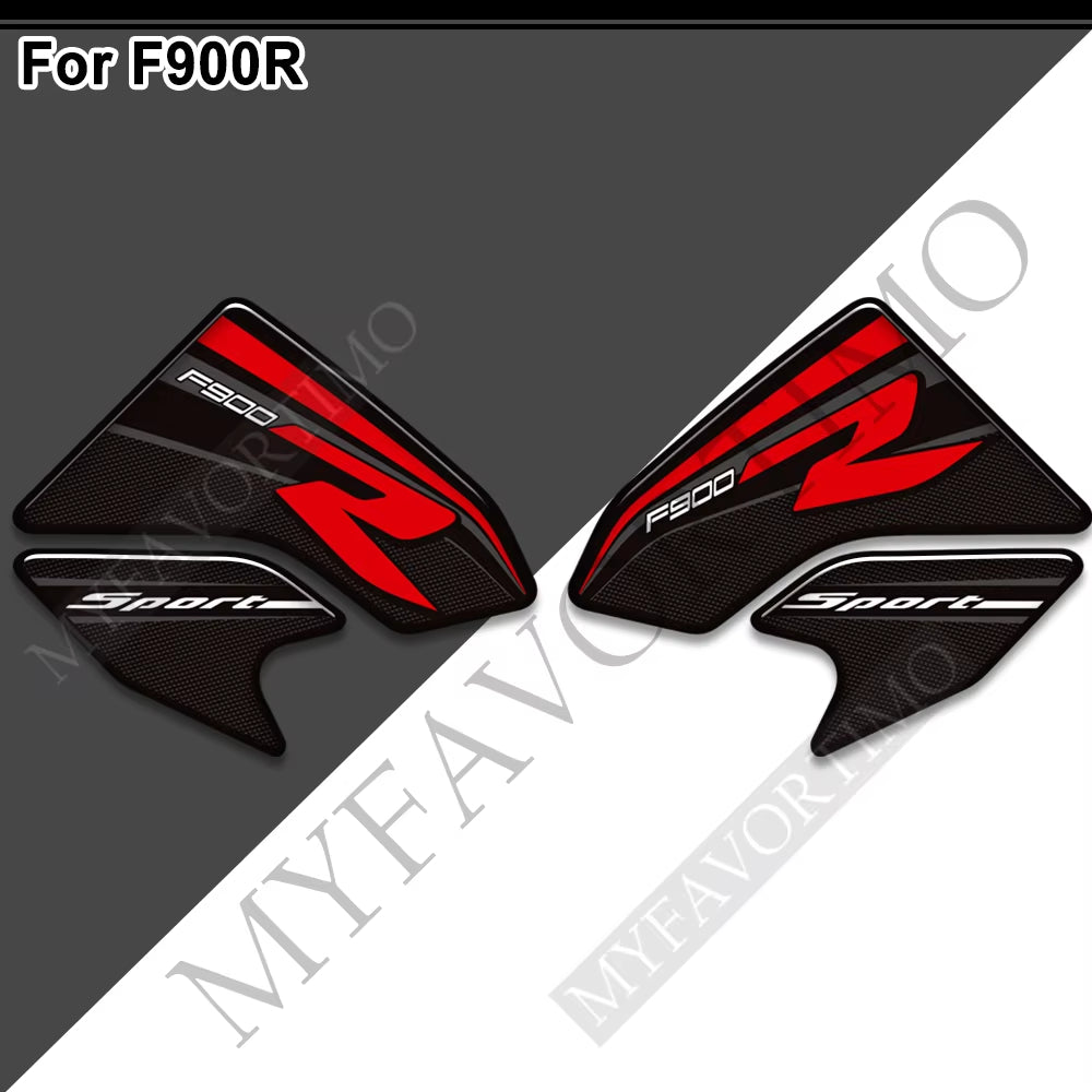 BMW F900R 3D Epoxy Tank & Body Decals Kit 2019-2022 丨 Center and Side Stickers