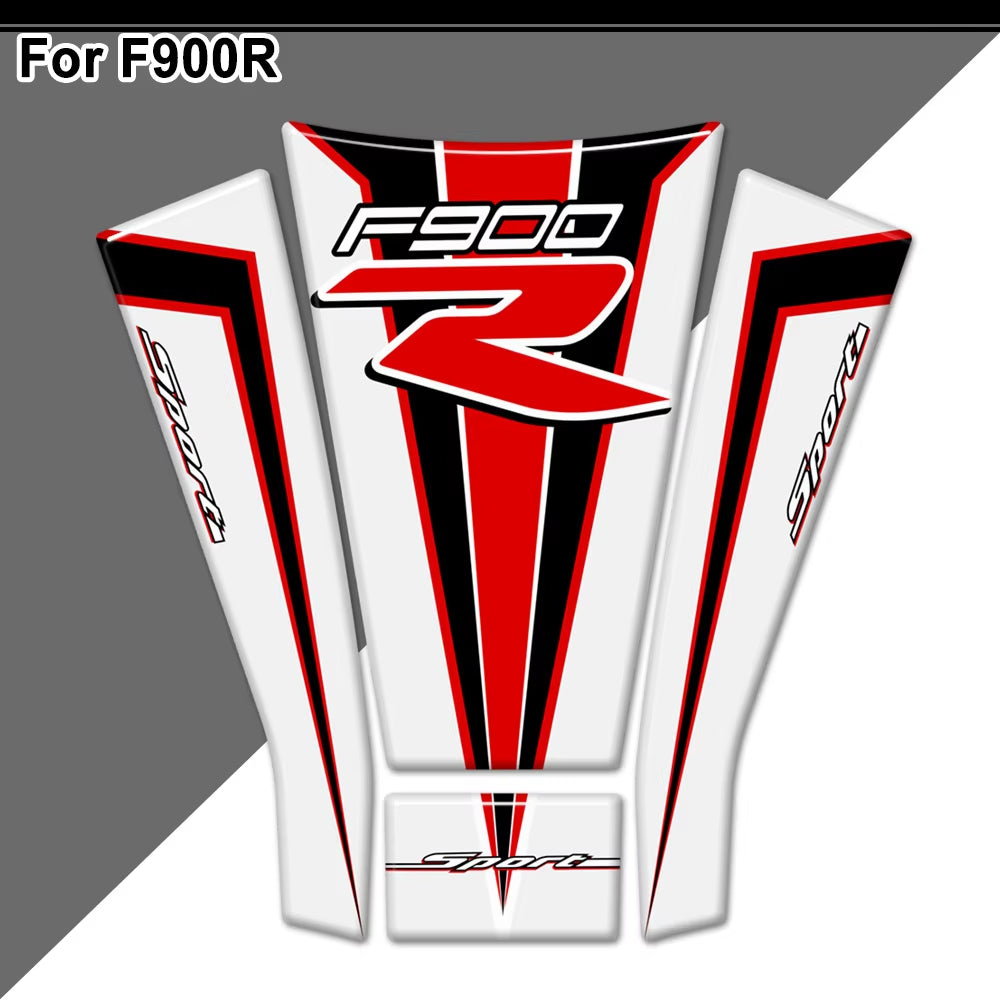 BMW F900R 3D Epoxy Tank & Body Decals Kit 2019-2022 丨 Center and Side Stickers