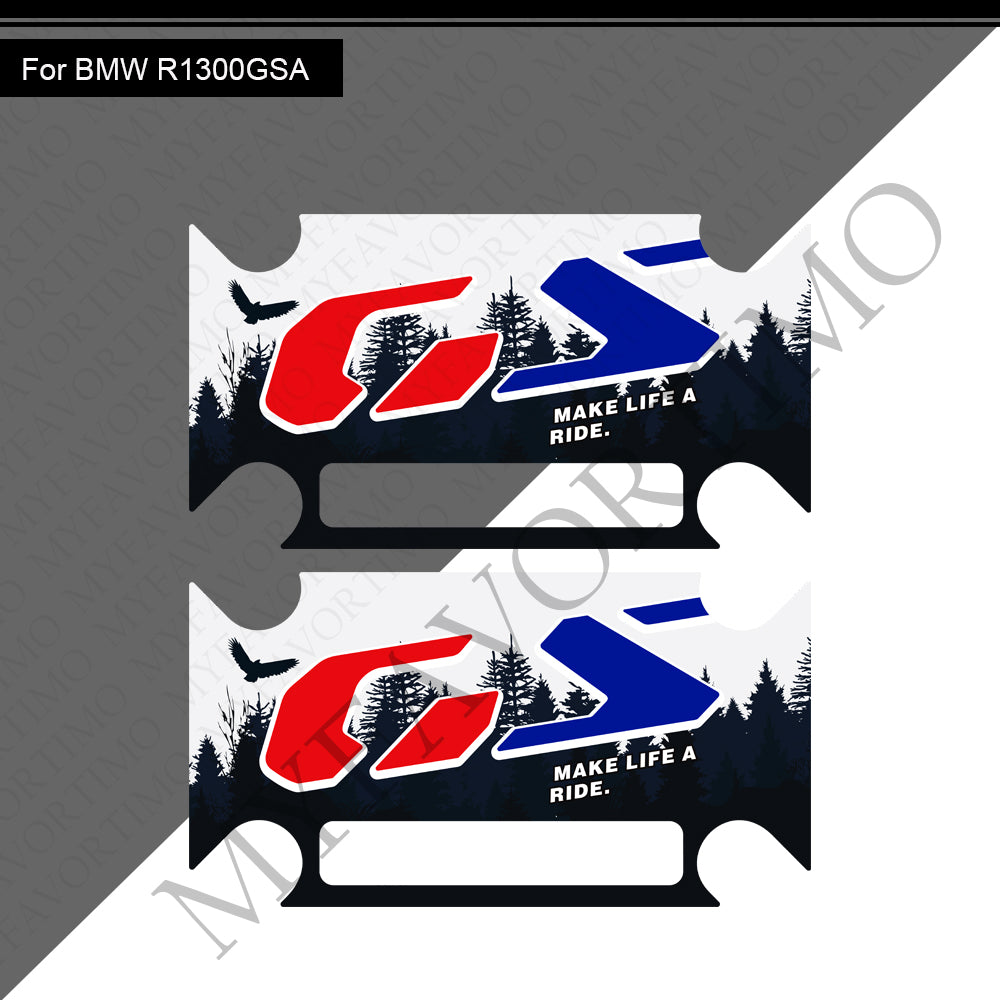 BMW R1300GS Adventure PVC Pannier Decals Kit 丨 Side Case Stickers
