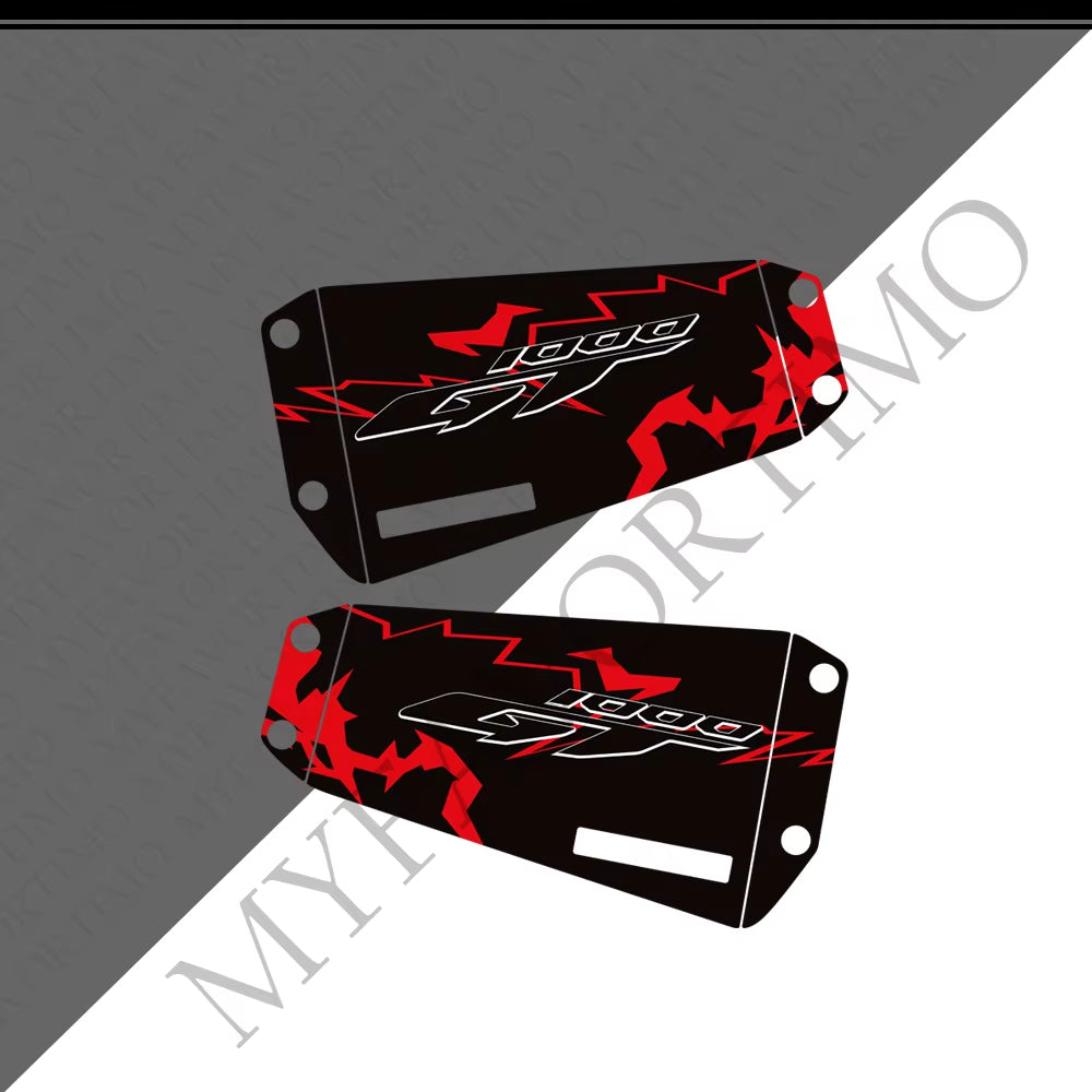 Honda CB1000GT PVC Side Pannier Decals Kit 2025-2026 丨 Black Red White