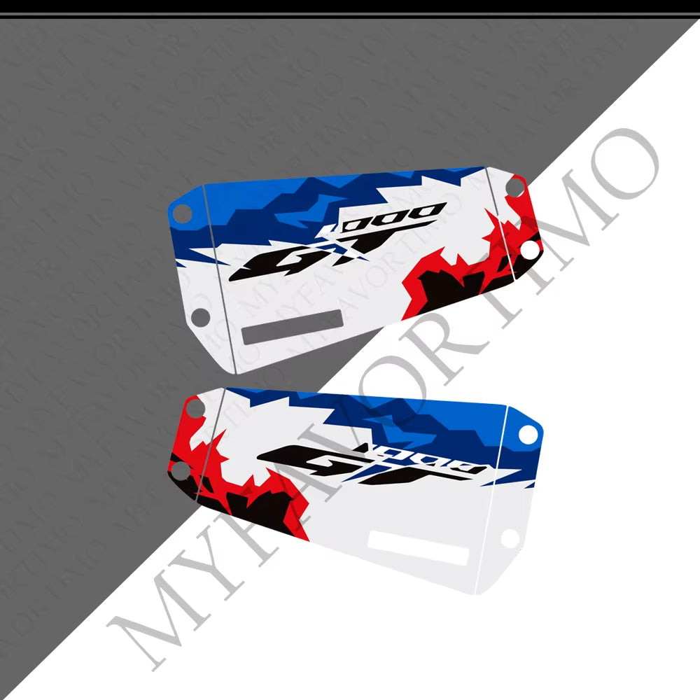 Honda CB1000GT PVC Side Pannier Decals Kit 2025-2026 丨 Black Red White