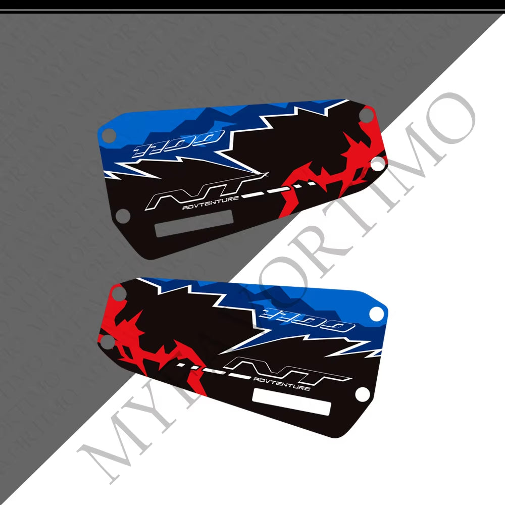 Honda NT1100 NT1100 DCT PVC Side Pannier Decals Kit 2022-2026 丨 Black Red White