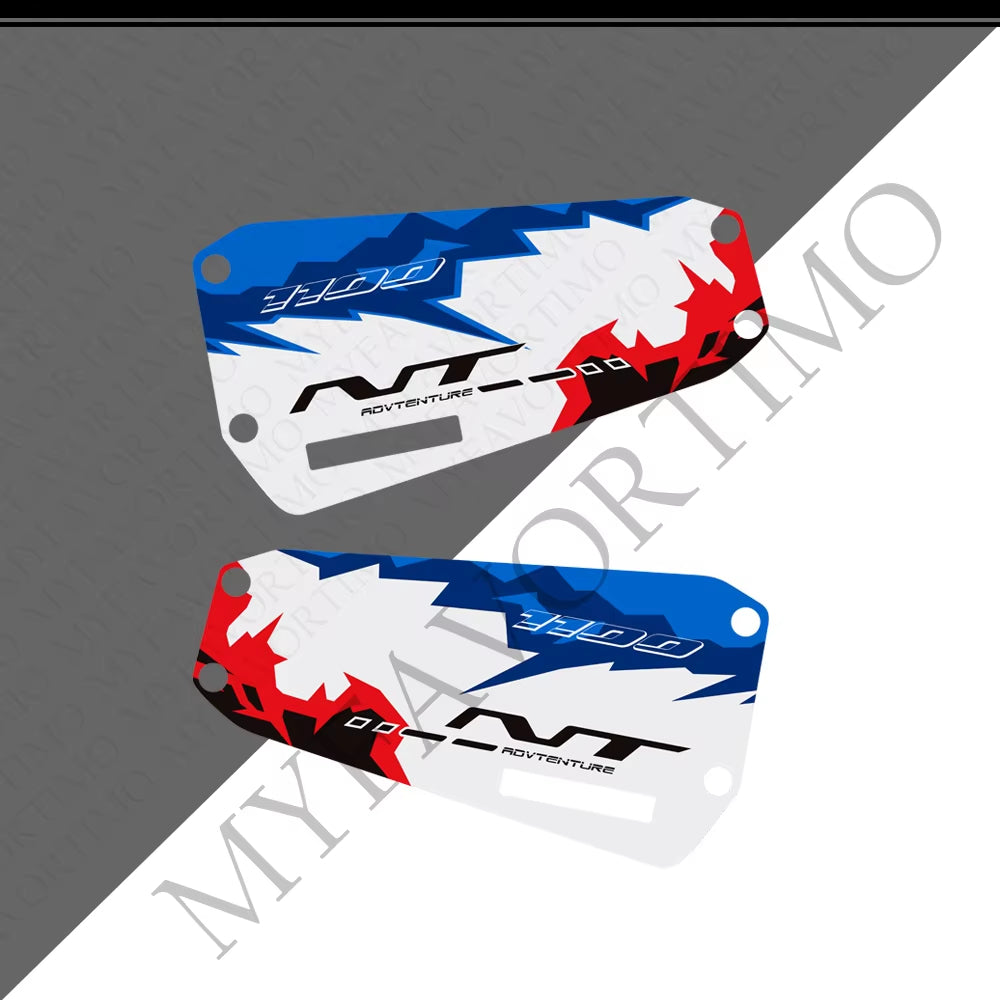 Honda NT1100 NT1100 DCT PVC Side Pannier Decals Kit 2022-2026 丨 Black Red White