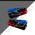 Honda X-ADV XADV 750 PVC Side Pannier Decals Kit 丨 Black Red White