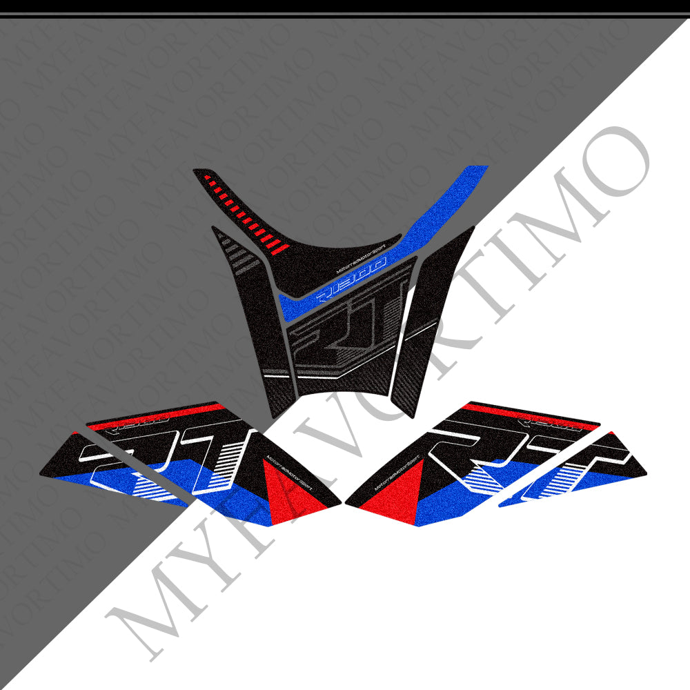 BMW R1300RT Anti-Slip Tank & Pannier Decals Kit 2025-2026 丨 Tank Pad and Luggage Stickers