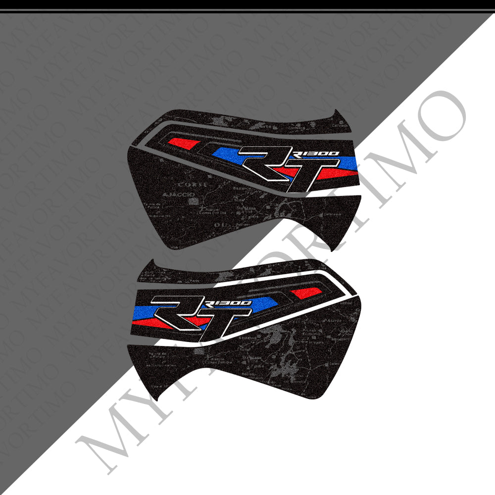 BMW R1300RT Anti-Slip Tank & Pannier Decals Kit 2025-2026 丨 Tank Pad and Luggage Stickers