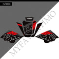 BMW F900GS Anti-Slip Tank Pad Kit 2024-2026 丨 Center and Side Stickers