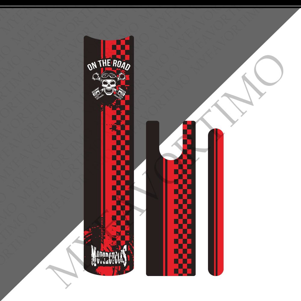Harley-Davidson Street Bob 107 114 117 Anti-Slip Tank Pad Kit 丨 Center Pad