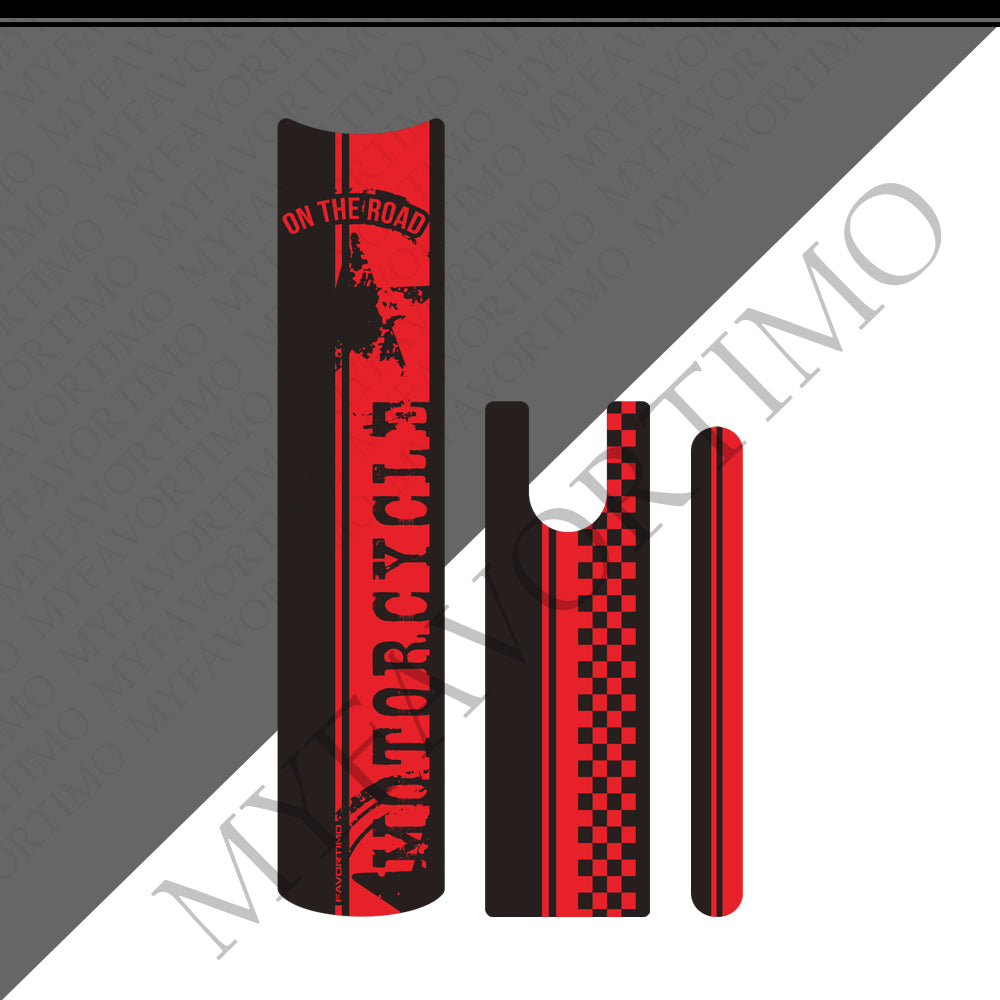 Harley-Davidson Street Bob 107 114 117 Anti-Slip Tank Pad Kit 丨 Center Pad