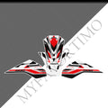 Honda CB500 Hornet CB500F CBR500R Anti-Slip Tank Pad Kit 丨 Center and Side Stickers
