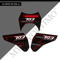 Zontes ZT703-F Anti-Slip Tank Pad Kit 丨 Center and Side Stickers