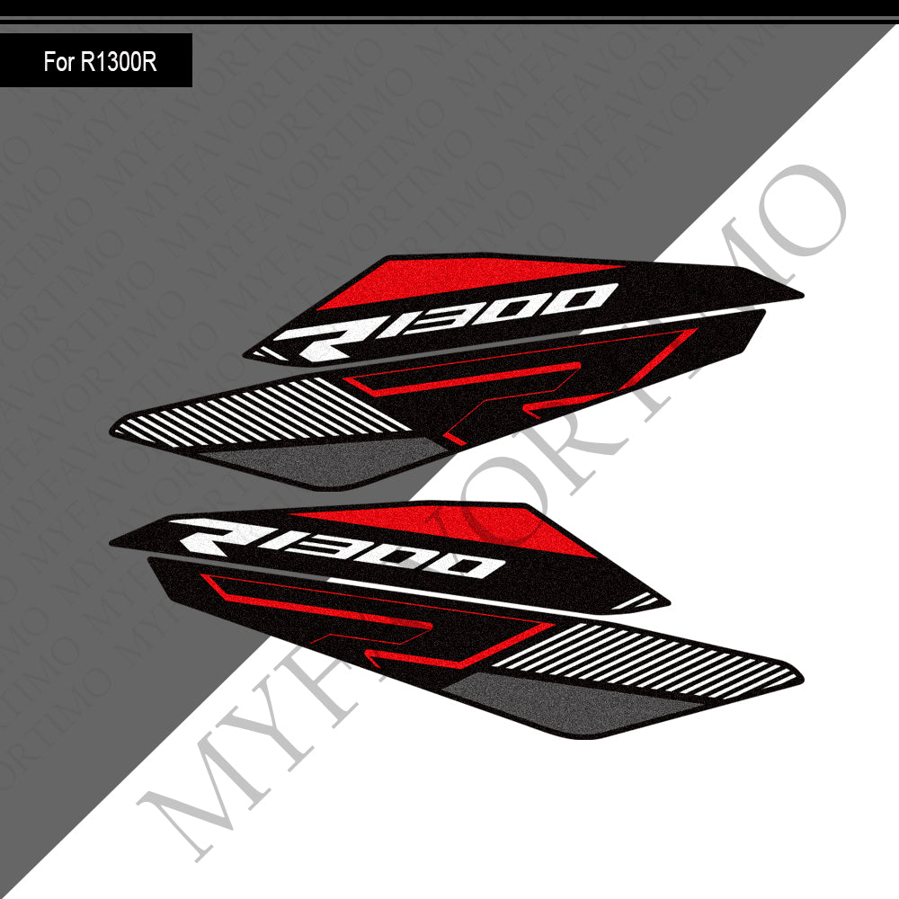 BMW R1300R Anti-Slip Tank Side Decals Kit 2025-2026 丨 Side Panel Stickers