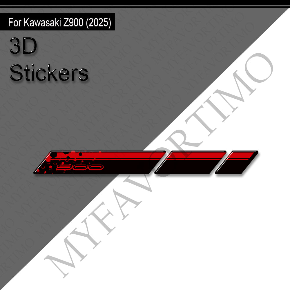 Kawasaki Z900 Z900SE Decals Kit 2025-2026 | Tank & Fairing Stickers