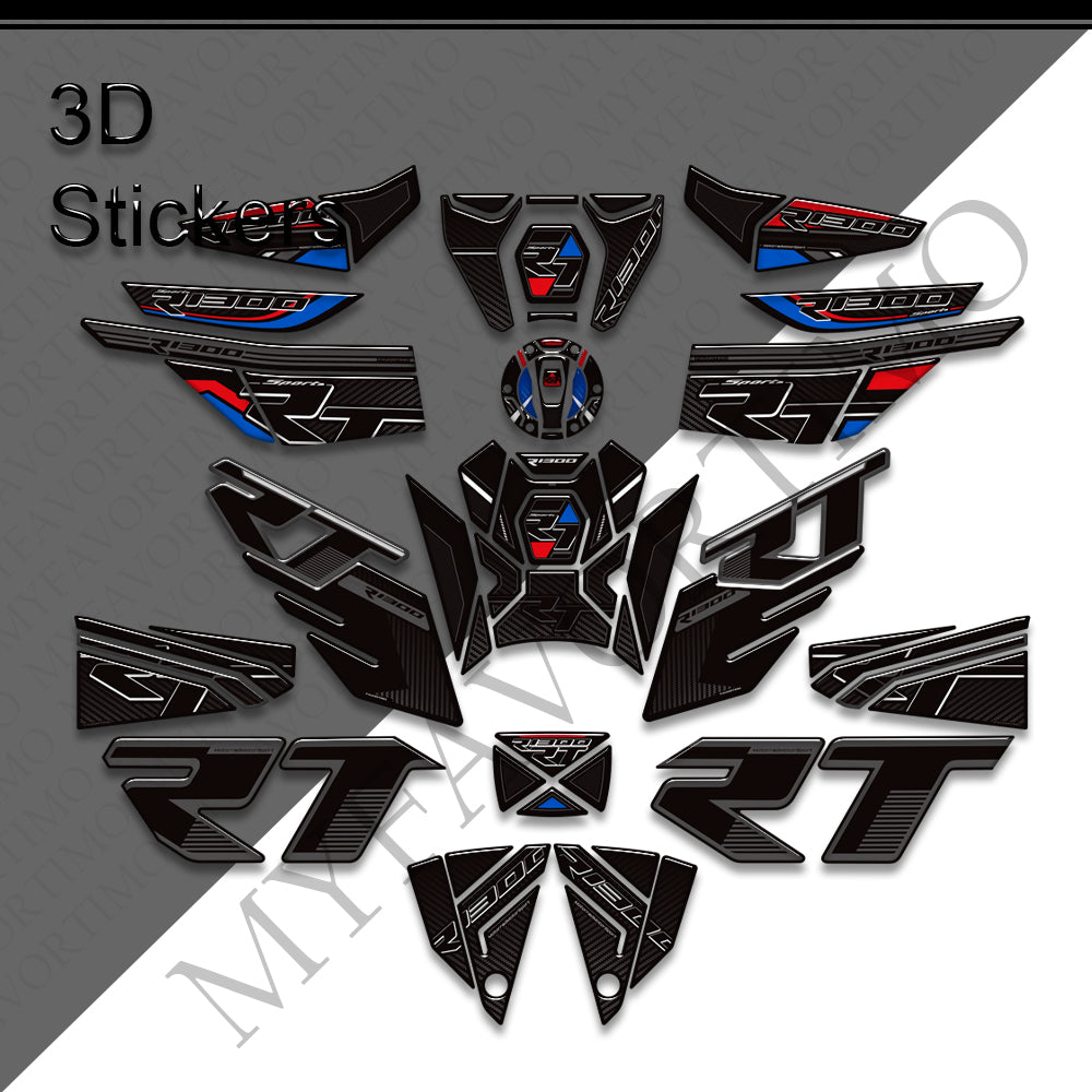 BMW R1300RT Body Panel Decals Kit 丨 Fairing and Full Set Stickers