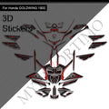 Honda Goldwing GL1800 F6B Body Panel Decals Kit 2022-2025 丨 Fairing and Full Set Stickers