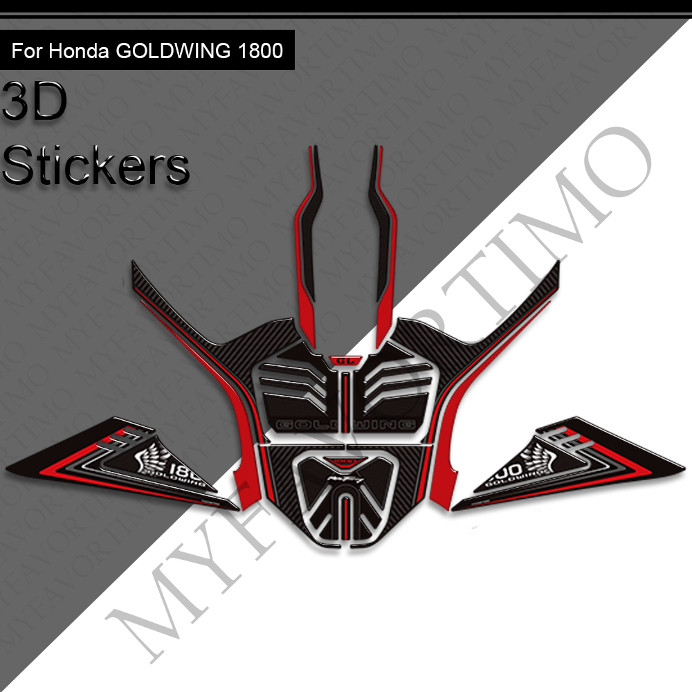 Honda Goldwing GL1800 F6B Body Panel Decals Kit 2022-2025 丨 Fairing Stickers