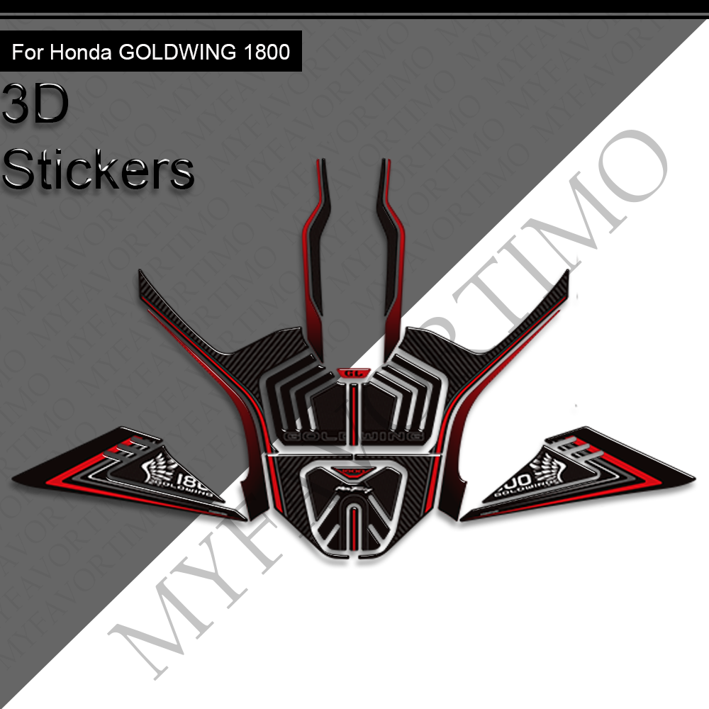 Honda Goldwing GL1800 F6B Body Panel Decals Kit 2022-2025 丨 Fairing Stickers