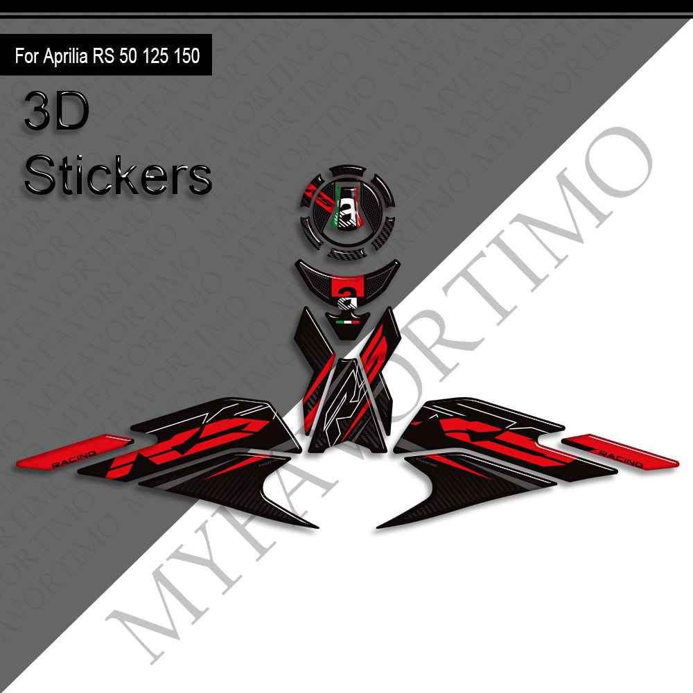 Aprilia RS RSV RSV4 GP Decals Kit | Tank Pad & Side Stickers