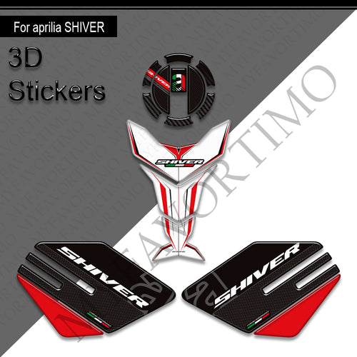 Aprilia Shiver 750 900 Decals Kit | Tank Pad & Side Stickers