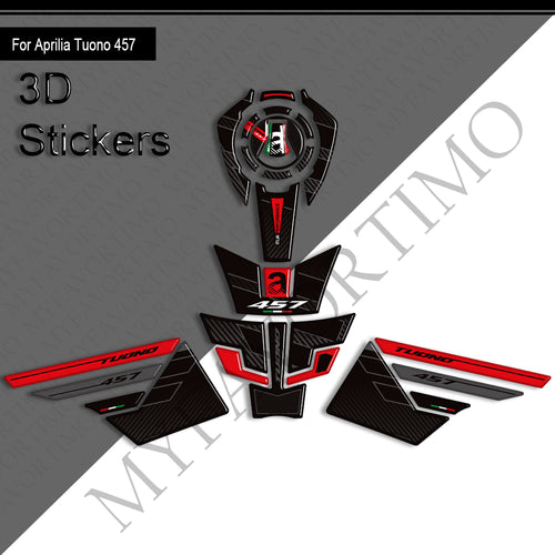 Aprilia Tuono 457 Decals Kit 2025-2026 | Tank Pad & Side Stickers