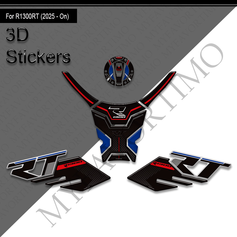BMW R1300RT Decals Kit 2025-2026 丨 Tank Pad and Side Stickers