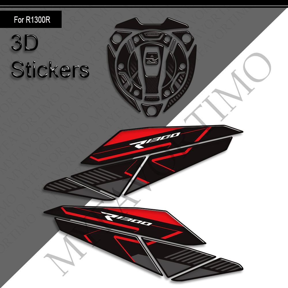 BMW R1300R Decals Kit 2025-2026 丨 Fuel Cap and Tank Side Stickers