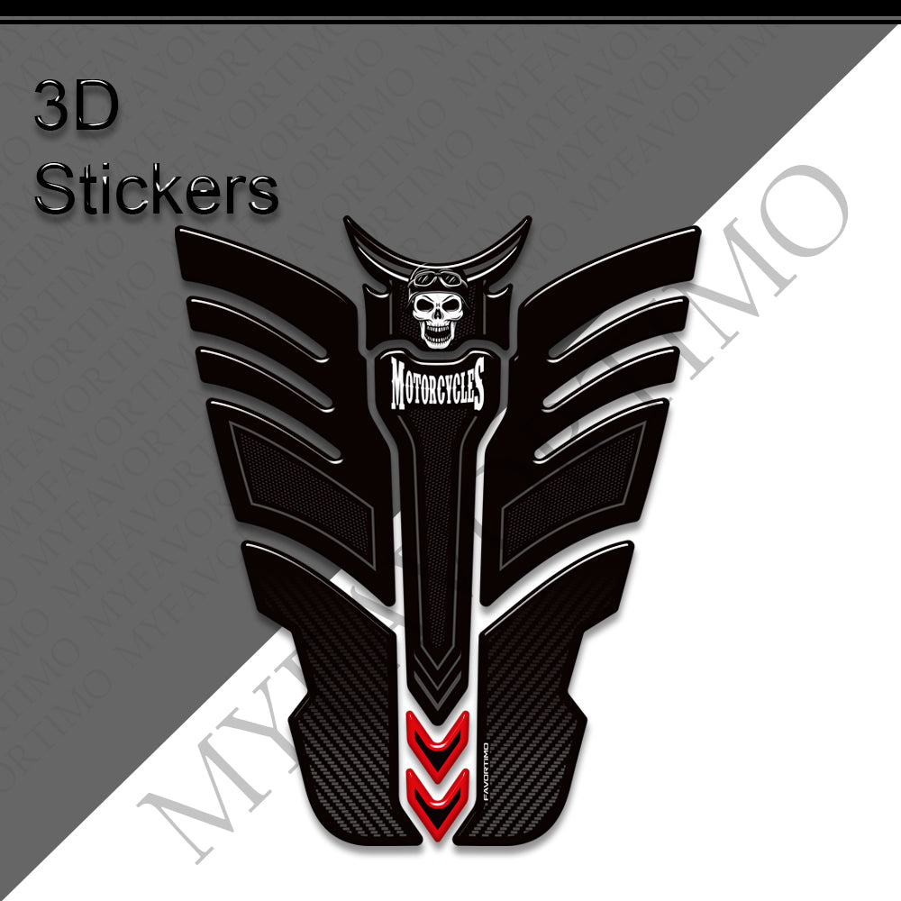 Harley-Davidson Street Bob Tank Pad 107 114 117 丨 Center Protector Sticker