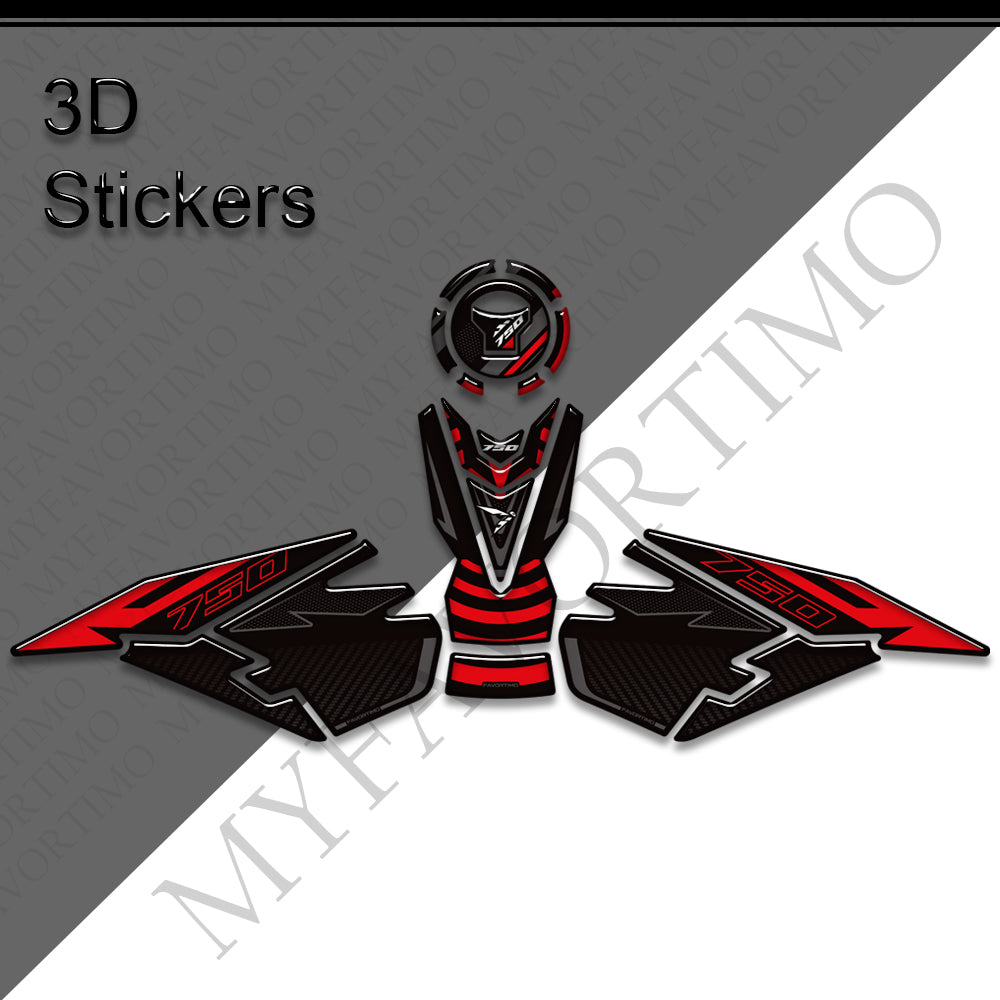 Honda CB750 Hornet Decals Kit 2023-2026 丨 Tank Pad and Side Stickers