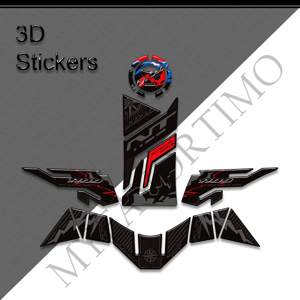 Honda NT1100 Decals Kit 2022-2026 丨 Tank Pad and Full Set Stickers