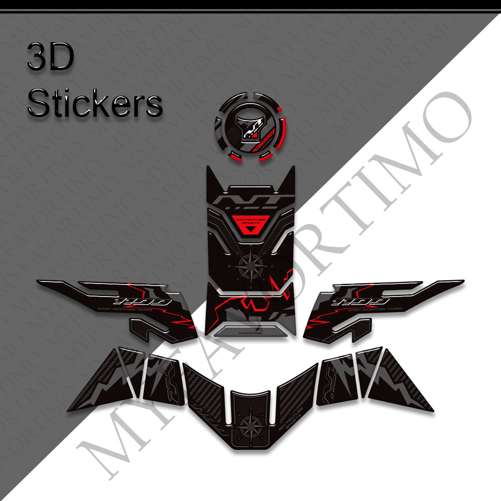 Honda NT1100 Decals Kit 2022-2026 丨 Tank Pad and Full Set Stickers