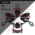 Triumph Speed 400 Decals Kit 2024-2025 丨 Tank Pad and Full Body Stickers