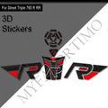 Triumph Street Triple 765 R RS Decals Kit 2023-2024 | Tank Stickers