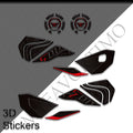Yamaha Tenere 700 World Raid Decals Kit 2026 丨 Fuel Cap and Side Tank Sticker