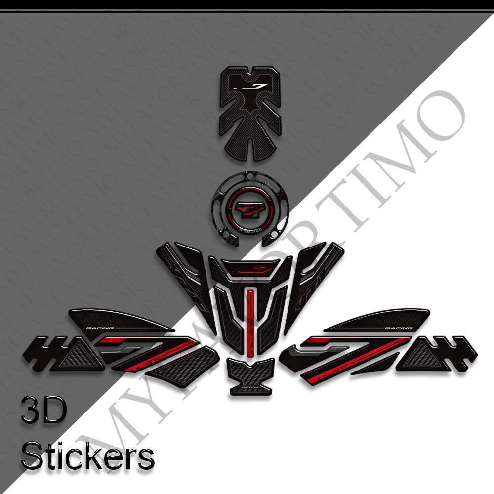 Yamaha YZF-R7 Decals Kit 2026 丨 Tank Pad and Side Stickers