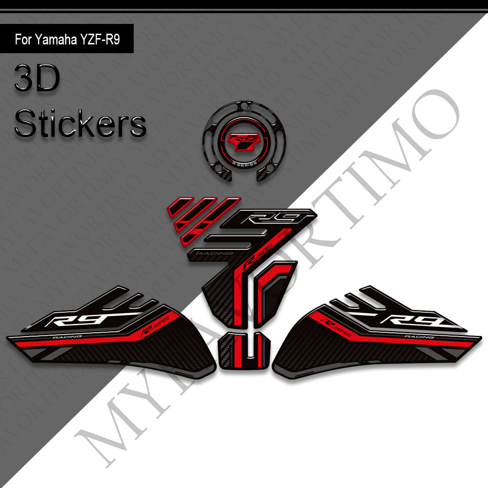 Yamaha YZF-R9 Decals Kit 2025-2026 丨 Tank Pad and Side Stickers