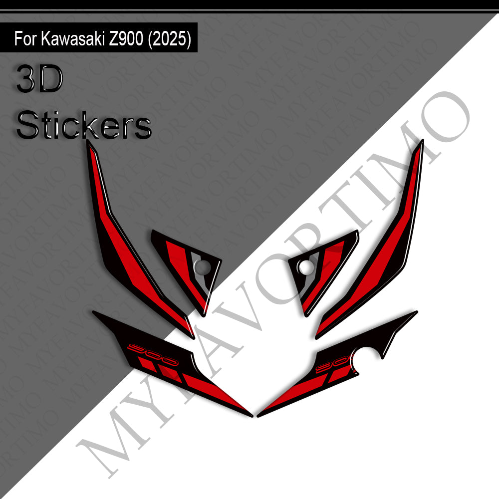 Kawasaki Z900 Z900SE Decals Kit 2025-2026 | Tank & Fairing Stickers