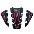 BMW K 1600 GTL Rubber Anti-Slip Center Tank Pad 丨 Red Black