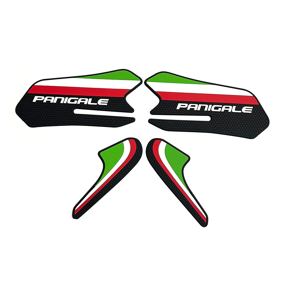 Ducati Panigale 899 959 1199 1299 V2 Rubber Anti-Slip Tank Side Grips Kit 丨 Side Tank Pads