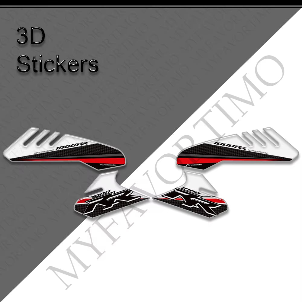 Honda CBR1000RR Decals Kit 2025-2026 丨 Fuel Cap and Side Tank Stickers