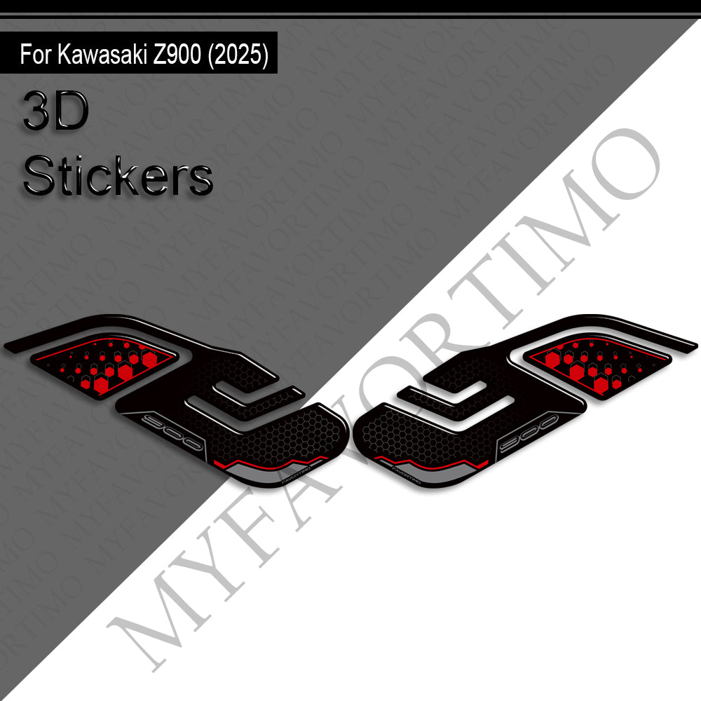 Kawasaki Z900 Z900SE Decals Kit 2025-2026 | Tank & Fairing Stickers