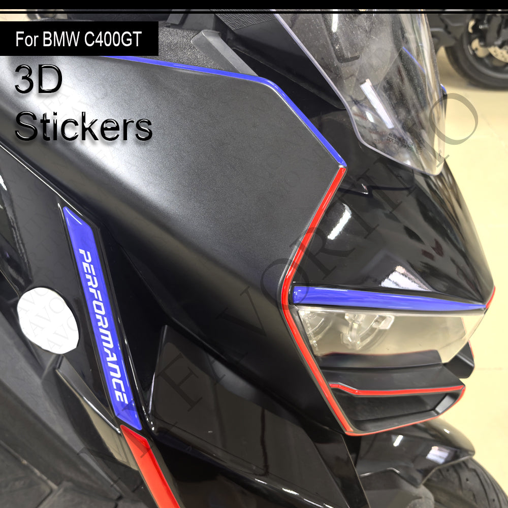 BMW C400GT Decals Kit | Face Stickers