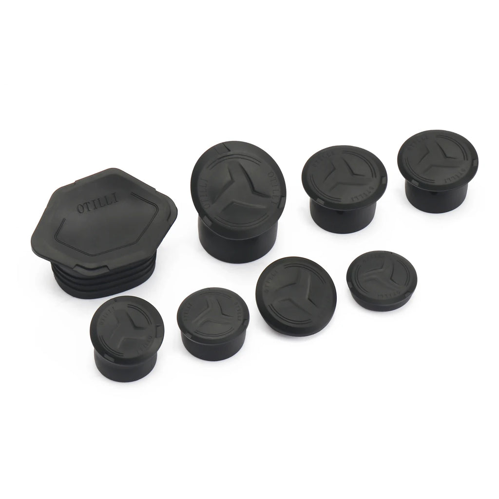 BMW R1300GS / R1300GS Adventure 2023-2025 | Frame Hole Caps Cover Plug Black