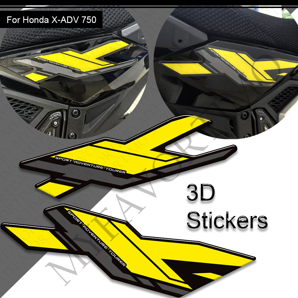 Honda X-ADV 750 Decals Kit 2025 | Body & Handguard Stickers